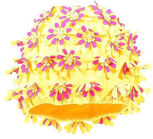 BESPORTBLE 5 Piezas Gorro De Baño Adulto Gorro De Baño para Hombre Piscina os De Ducha Tapa o De Baño De Pelo a De Mujer Divertidos os De Baño o De Baño Mujer Brocado