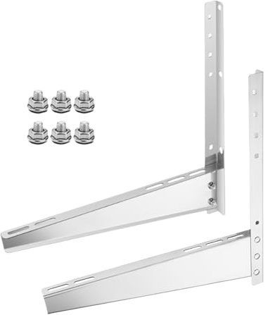Klimagerät-Halterung - Fensterhalterung Für Klimaanlagen - Edelstahl Höhenverstellbarer Montageständer Für Innenräume Zimmer Wohnung Fenster