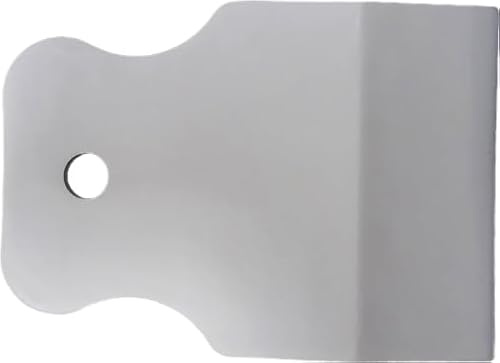 GETAR Gummispachtel-Set 3 Stück (40, 60, 80mm) | Dicke und flexible RAKEL für Spachtel, Fugen, Silikon | Keine Kratzer auf der Oberfläche | SGE-SET3-GT