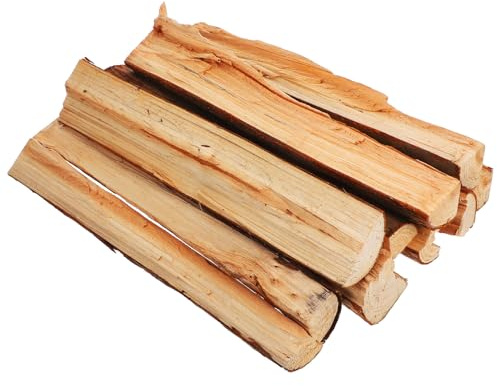 BESPORTBLE 10 Piezas de Troncos de Madera para Chimenea con Aspecto Natural y Calidez, Ideales para Adorno de Hogar y Fiestas al Aire Libre