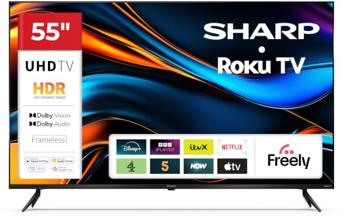 Sharp 55-inch 4K Ultra HD Roku Smart TV 55HJ4225K
