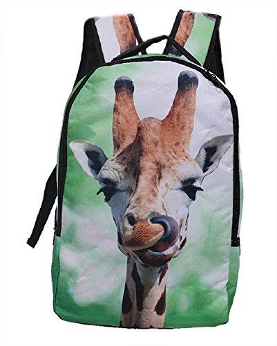 PIA International Rucksack Giraffe, Tier Tiere Wildtiere Eyecatcher Rucksäcke Tasche Taschen