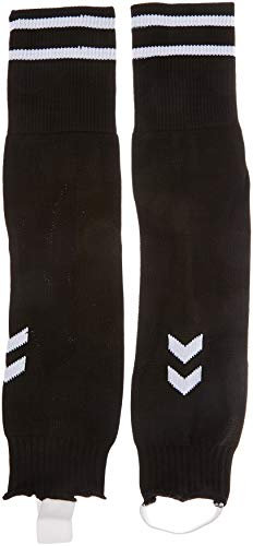 hummel Unisex Element Football Footless Socken, Black/White, 2 EU