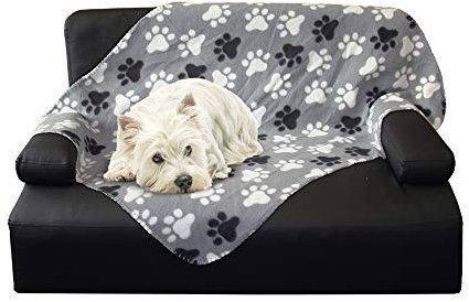 Nobby 60874 - Coperta per cani Classic Pippa, 100 x 150 cm, L, grigio