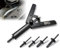 ORXPLUS Tools Plastic Rivet Hand Gun Kit one Hand Operation w/ 40 Sample Poly Rivets
