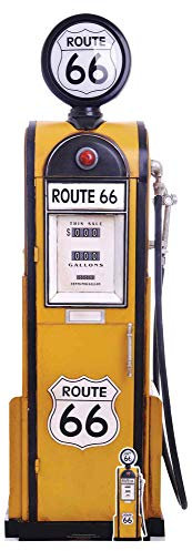 STAR CUTOUTS SC1398 essence découpée Route 66 Taille réelle Multicolore 194 cm, Uni, Pompe à gaz, Normal