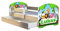 Kinderbett Jugendbett mit einer Schublade und Matratze Sonoma mit Rausfallschutz Lattenrost ACMA II 140x70 160x80 180x80 (01 Zoo name, 180x80 + Bettkasten)