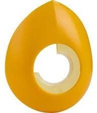 Trudeau Orangenschäler - Zitrusfruchtschäler, Ergonomisch geformt, Gelb