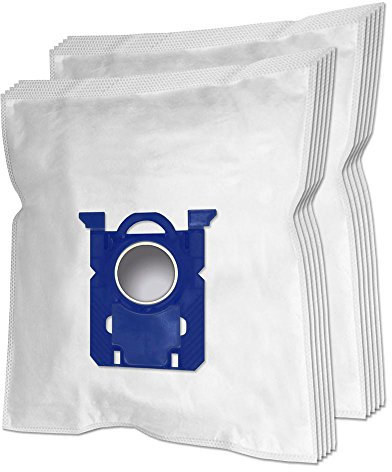 10 Premium Sacs d'aspirateur pour AEG, Electrolux AE305SC, Parketto 2110, Classic Silence ZCS 2000W, Z 7351, AMX7025 Maximus Parketto, UltraSilencer USORIGINWR, ErgoSpace ZE 330P, AES 340 S Ergospace
