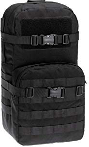 Invader Gear Molle Vest Back Cargo Pack Hydration HPA Pouch Airsoft, Black