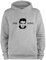STYLETEX23 Kapuzenpullover Elvis Presley The King, L grau