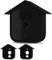 UIQELYS Protective Silicone Skins Compatible with Blink All-New Outdoor Camera Case Home Security System Cover Accessories Anti-Scratch All Round Protect (2Pack Black)