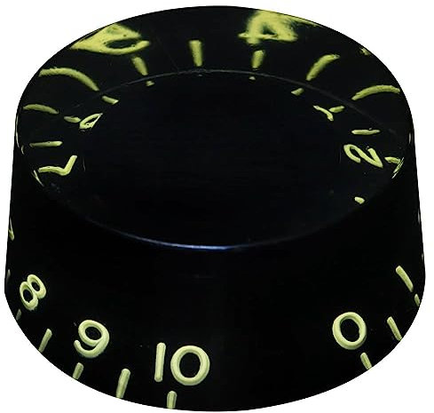 Speed knob (imperial size) Relic black x 1