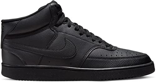 NIKE Court Vision Mid Next Nature Herren Sneaker Farbe: Schwarz/Schwarz (003); Größe: EUR 42.5 | US 9 | UK 8