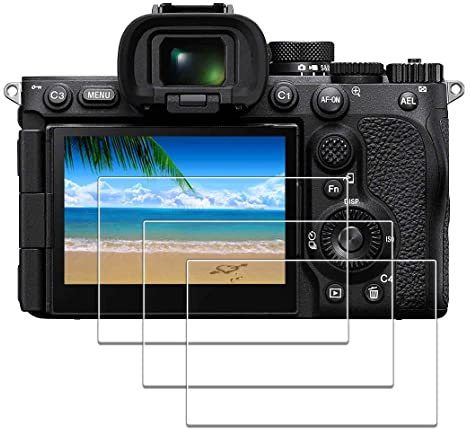 iDaPro Displayschutz schutzfolie für Sony A7R V A7RV Alpha 7R V 7RV Folie Screen Protector 9H Härte Gehärtetes Glas Einfache Installation [3 Stück]