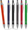 Cobee Stylus Tip Kugelschreiber, 6 Stück 1,0 mm Einziehbarer Kugelschreiber Mittlere Spitze Glatter Schreibstift Schwarze Tinte Metallstift Stylus Schöner Stift für Touchscreens