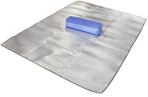 ADITAM KANBUN Blanket Mat for Portable Picknickmatte Camping Ground Mats Pads Matratze Campingbett Isomatte Aluminiumfolie Eva Pad (Size : 2x2m) Double The Comfort