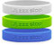 Braccialetti antizanzare alla citronella MADE IN ITALY - 3 PZ Colori assortiti Bracciale uomo e donna Fino a 200 ore di protezione