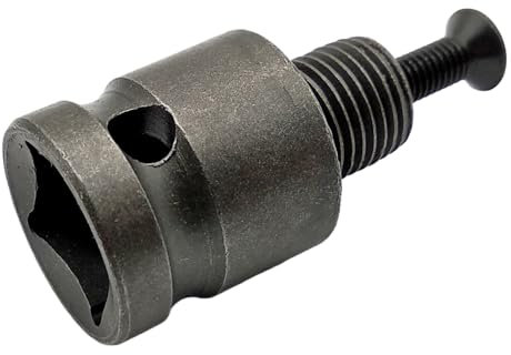 Kraftfeld Schlagschrauber Ratsche Adapter 1/2 Zoll auf 1/2 (ca 12,7mm) x 20 UNF Gewinde für zb Bohrfutter oder Bohrkronen