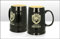 Elgate Pride of Britain, boccale da birra in ceramica nera con leone, idea regalo