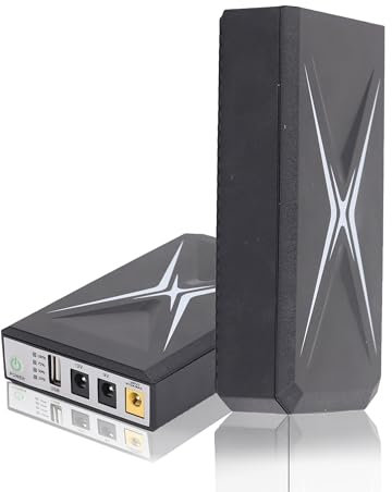 Uninterruptible Power Supply ups 2 Inputs 2A Safe UPS Battery Backup 12v battery backup for Router Uninterruptible Power Supply (UPS)