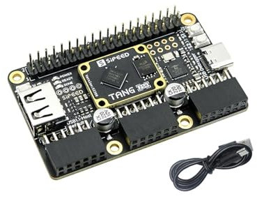 youyeetoo Sipeed Tang Primer 25K Dock FPGA Development Board MCU, RISCV, Modularisation, Gowin GW5A, PMOD SDRAM, 23K LUT4, MIPI 2.5Gbps (25K Basic Package)