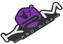 Aufkleber KRM PRO Ride lila
