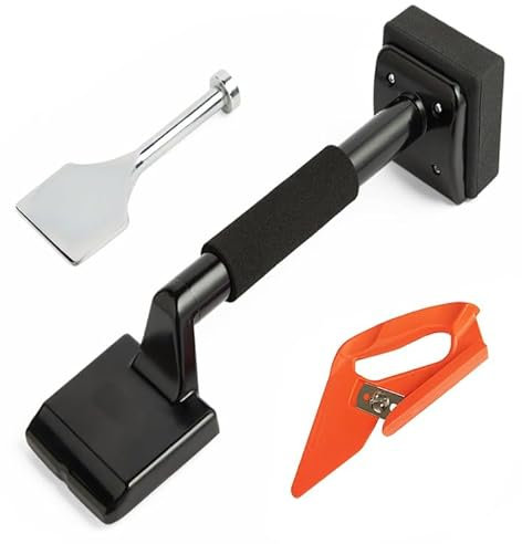 Zimpty ZY461 Economy Knee Kicker, Carpet Tucker and Carpet Cutter Carpet Installation Tool Kit