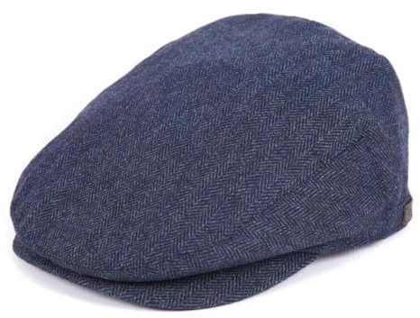 Barbour Barlow Flat Cap für Herren, navy, XL