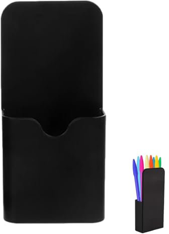 Uhngw Magnetischer Stifthalter | Magnetischer Becherspind-Organizer – Kühlschrank-Stifthalter mit starken Magneten, trocken abwischbarer Marker-Halter für Kühlschrank-Board-Spind