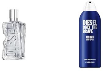 D by Diesel | Unisex | Parfum für Damen und Herren | Eau de Toilette | 100 ml + Diesel Only the Brave Body Spray 200ml
