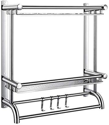 Sta Porte-serviettes mural pliable en acier pour salle de bain