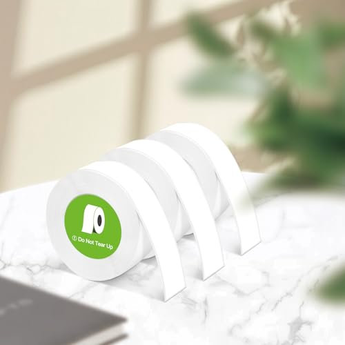 Olympia etikett Weiß, 3er-Pack | Etiketten für Drucker | Etikettenband 14x40mm | P22 Drucker | Labeldrucker