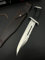Generico TEERMA KA8 Coltello da caccia, coltello da campeggio - coltello di sopravvivenza a lama fissa forgiata in un pezzo, Per la caccia, la pesca, le avventure di sopravvivenza