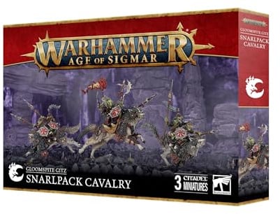 Warhammer - Age of Sigmar - Gloomspite Gitz: Snarlpack Cavalry (Taller de Juegos)