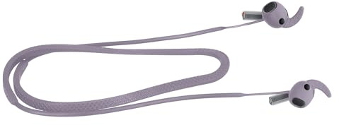 kwmobile Strap Compatible with Samsung Galaxy Buds 3 Pro - Silicone Cord Holder for Wireless Earphones - Lavender