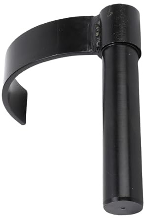 Garosa Repose-outil de Tour à Bois, Porte-outil de Tournage en Bois incurvé en Acier post-allié de 1 Po avec Conception Concave Ergonomique, pour Base de Tour de 1 Po