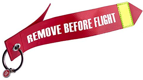 REMOVE BEFORE FLIGHT Original Luftfahrtmaterial 1 Anhänger - Groß-Format