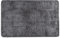 fluffy® Badteppich aus Mikrofaser mit Rutschfester Unterseite (50 x 80 cm, Anthrazit)