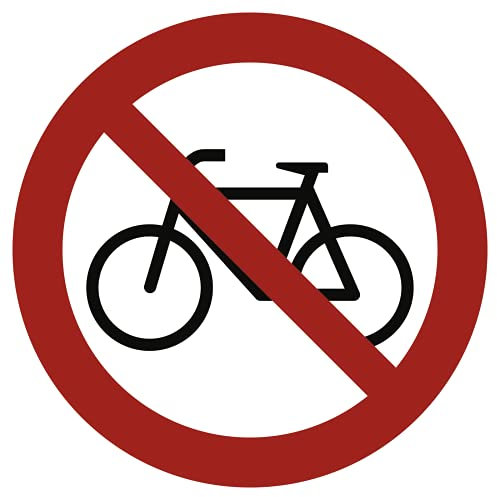 Verbot für Radfahrer, Alu, Ø 315 mm
