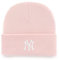 '47 Brand Beanie NY Yankees B-HYMKR17ACE-PK Rosa, Size:OneSize