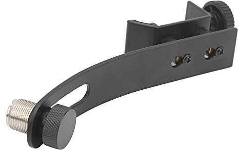 Drum Rim Microphone Clip, Mic Clamp Holder Durable Shockproof Metal for Drum Rim Microphone