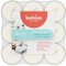 Bolsius True Scents – 18 Teelichter – Fresh Cotton – Brenndauer: 4 Stunden – Innendekoration – natürliche Extrakte – mit natürlichem veganem Wachs