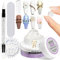 MIZHSE 60g Builder Nail Gels Nail Kit Clear Non-Stick Hand Nail Extension Gel with Nail Pen, Silicone Forms, 36 Nail Tips for Beginners & Salon Professionals Soak off UV/LED