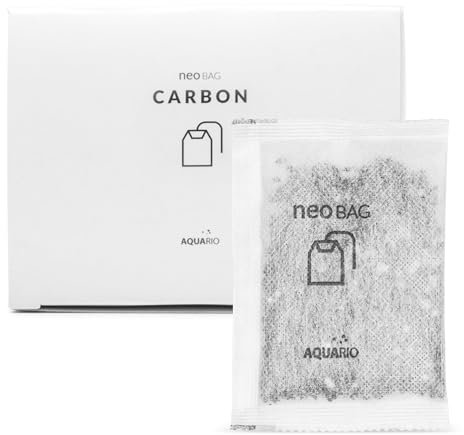 Aquario Aktivkohle – Aquarium-Filtermedien-Einsätze für Aquarien – 8 Mini-Beutel (Neo Carbon)