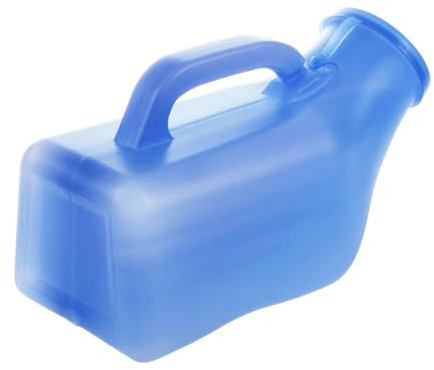 Botellas de Orina Para Hombre Orinal PortáTil Para El Hogar Orinal Botella de Orina Firme Y Gruesa Con Tapa Para Hombres 1L