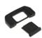 AsrMyjcx 2xCamera Eyecup Eyepiece with Hot Shoe Cover for D7500 Black, 2 Pcs