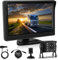 5 inch Backup Camera System with Digital Signal, IPS Screen Car Backup Camera Waterproof Night Vision License Plate Rear View Camera for Car Travel Trailer Truck Camper Bus Van Pickup