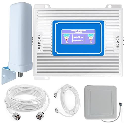 4G 3G 2G Amplificador de señal para teléfono móvil 800/1800MHZ Banda3/20
