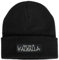 No Face No Name Mütze See You in Walhalla in schwarz I Odin Wotan Thor Wikinger Viking Asgard Biker I Beanie Strickmütze Wintermütze